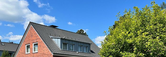 Hausansicht Eingangsbereich
