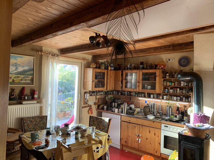 Küche OG mit Zugang Terrasse