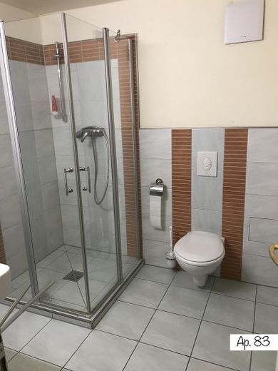 Studio im Leipziger Zentrum-West I mit Balkon – Badezimmer