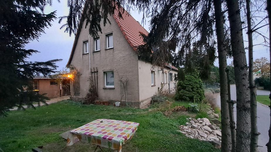 Blick auf das Haus