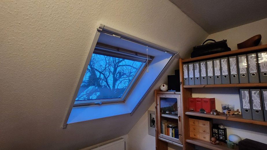 Veluxfenster nach Norden