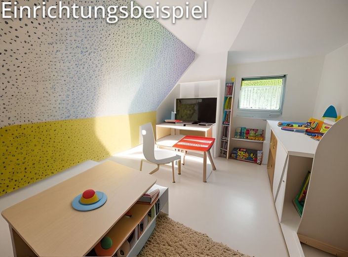 Charmante Doppelhaushälfte mit großem Garten in begehrter Lage... – Kinderzimmer