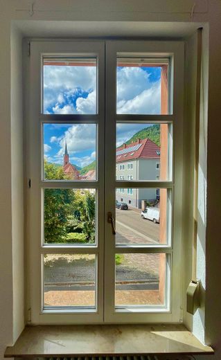 Blick Fenster West
