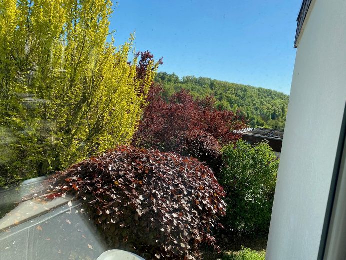 Family Happiness with Panoramic Views: Spacious Living in Leonberg’s Prime Location – Blick durch das Wohnzimmer