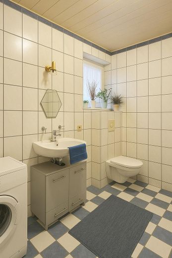 Bad in der Einliegerwohnung