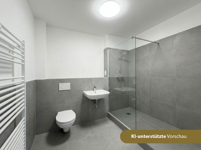Proje son aşamada: Tadilat sonrası ilk kullanım – Hildesheim’ın kalbinde 3 oda! – Badezimmer, KI-Vorschau