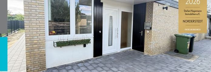 Bungalow Endreihenhaus in Norderstedt
DIREKT EINZIEHEN UND WOHLFÜHLEN