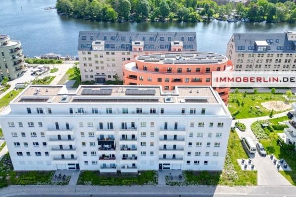 IMMOBERLIN.DE - Exzellente Wohnung mit Südbalkon & Tiefgaragenplatz in sehr angenehmer Lage