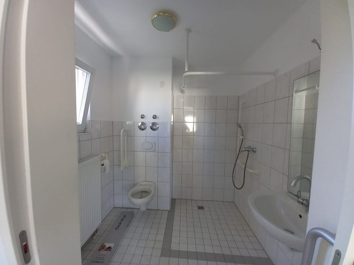 Seniorenresidenz, Appartement in Wuppertal – Beispiel Badezimmer