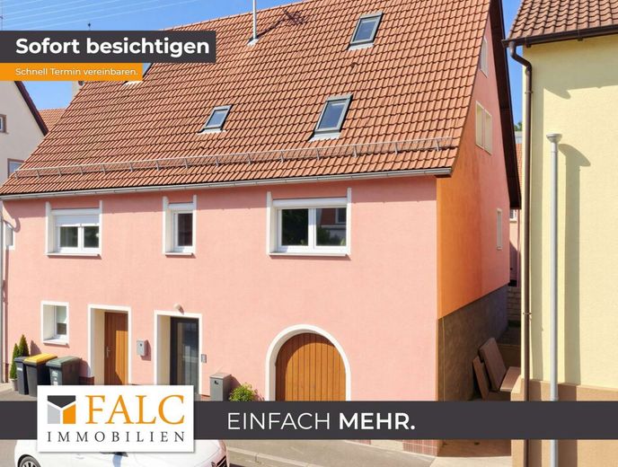 Charmantes EFH auf mehreren Ebenen inkl. Garage und historischem Gewölbekeller - FALC Immobilien HN – Titelbild