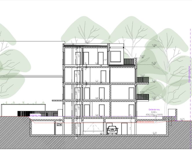 Gewerbefläche im Neubau in Augsburg-Göggingen – individuell nach Mieterwunsch planbar – Außenansicht Haus