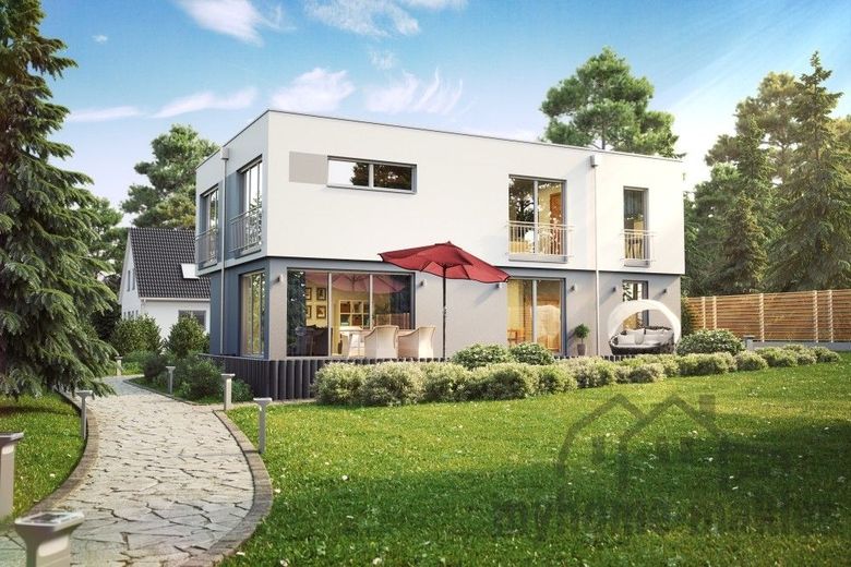NEU IN STEIN BAUHAUS für mehr Platz und Lebensqualität mit Keller in GUTER LAGE – Stadtvilla Amsterdam 163 001
