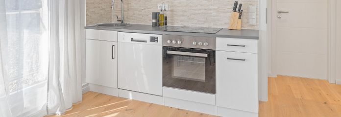 Küche im Wohnzimmer