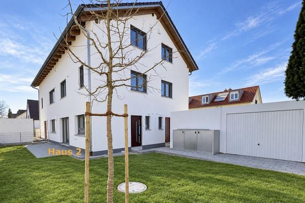 Enerji verimliliği yüksek ev, yapım yılı 2023 (A+, yalnızca 17 kWh), Schwabing-Freimann'da 6 odalı, büyük bahçeli
