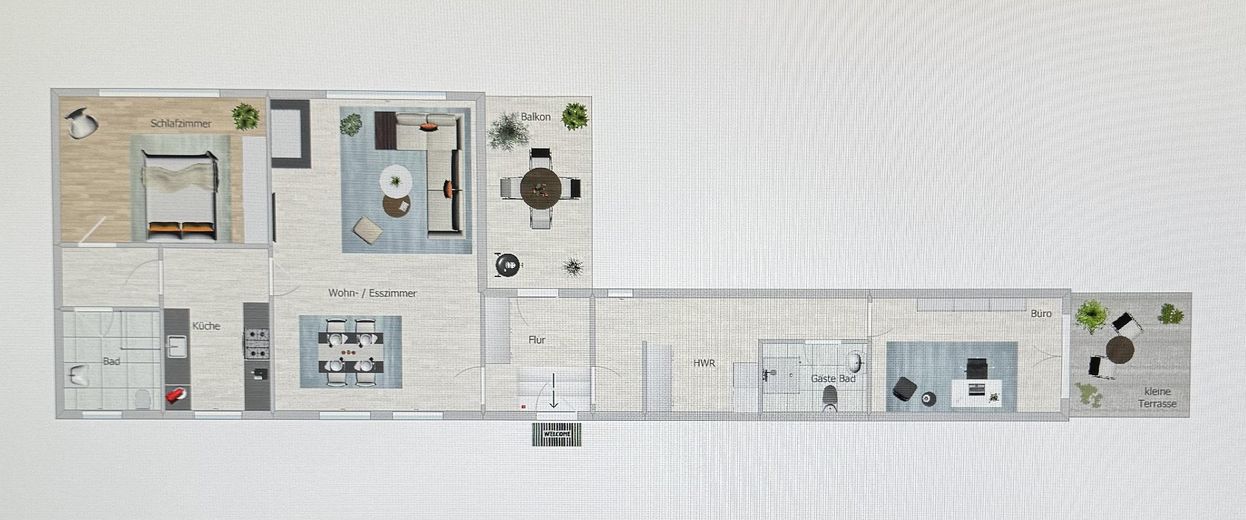 3 Zimmer. 2 Bäder. EBK. Balkon & Terrasse. Garage. Achim Uphusen – Foto 11