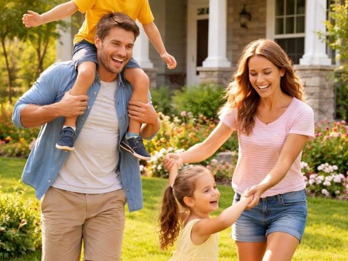 MODERNES WOHNHAUS MIT ELEGANTEM WALMDACH – Foto 1