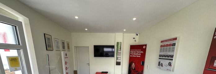 Eingang bis zur Kundentoilette