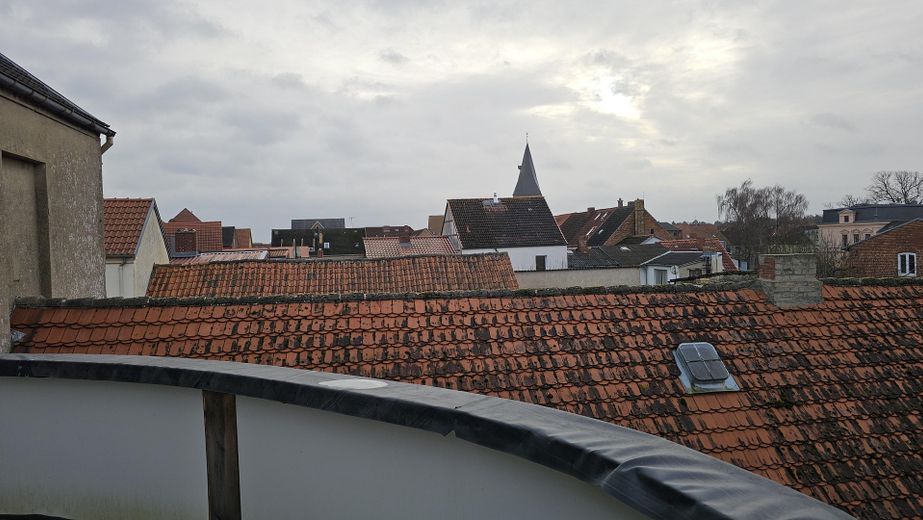 Ausblick Balkon