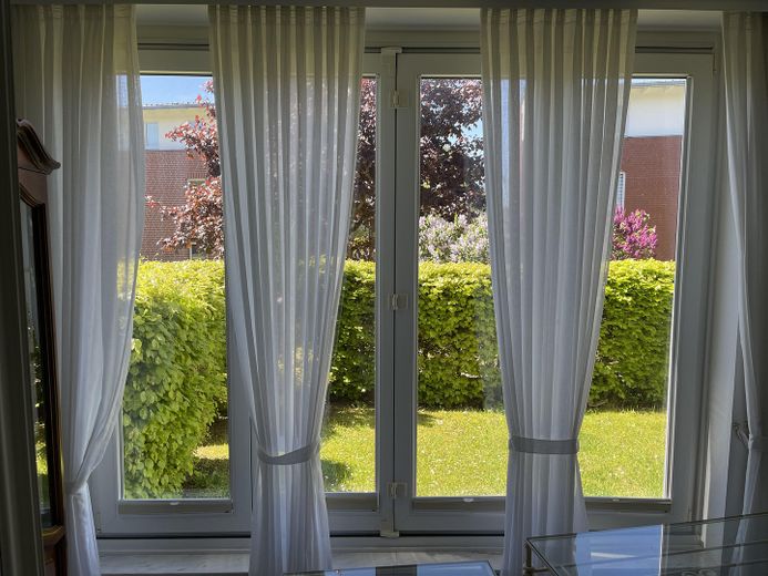 Blick aus Wohnzimmer