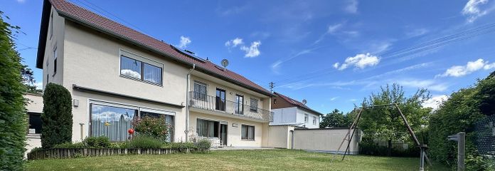 Hausansicht vom Garten