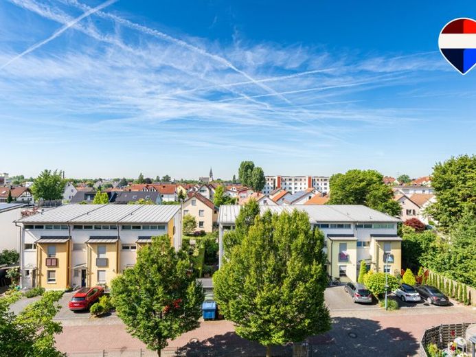 Słońce, dalekie widoki, przestrzeń: penthouse nad dachami Hattersheimu – Zdjęcie 1