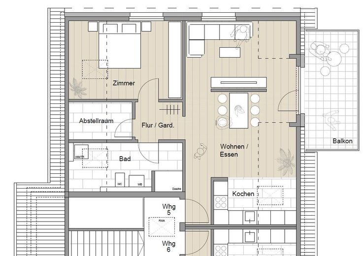 Grundriss Wohnung