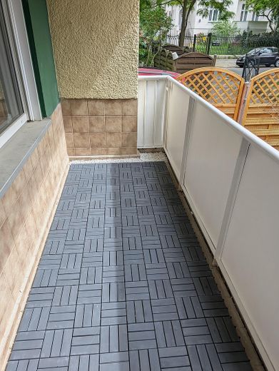 Renovierte Terassen-Wohnung in begehrter Lage Zehlendorf - sofort bezugsfrei, ohne Provision – Balkon