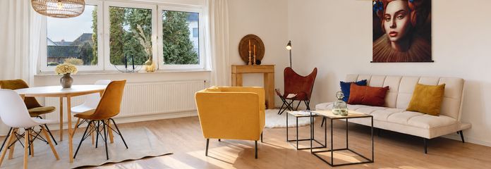 Renovated 3-room apartment with balcony in a central location in Bad Nauheim