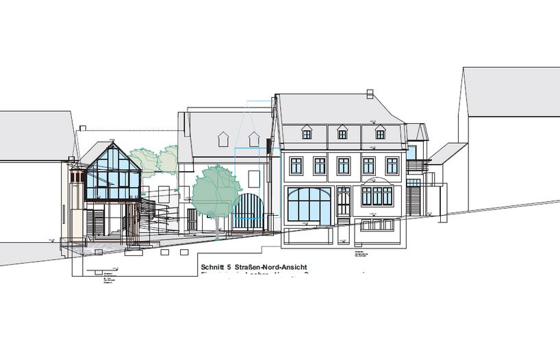 Straßenansicht Entwurf