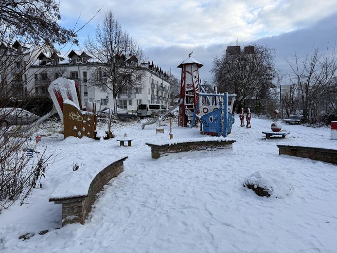 Spielplatz in der Nähe