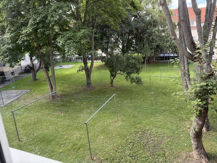 Hof/Gartenblick 
