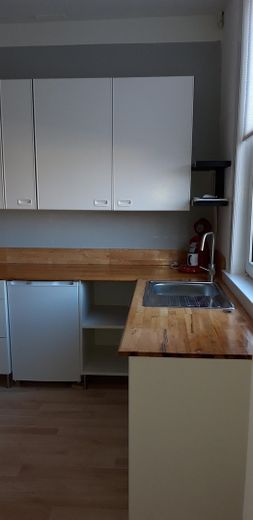 Charmante 2,5-Zimmer-Wohnung in zentraler Lage von Celle – Küche mit Spüle