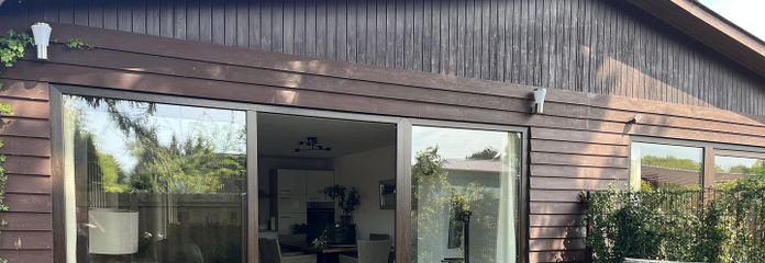 Bungalowhälfte Frontansicht