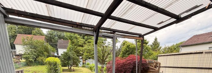 Geräumige Terrasse