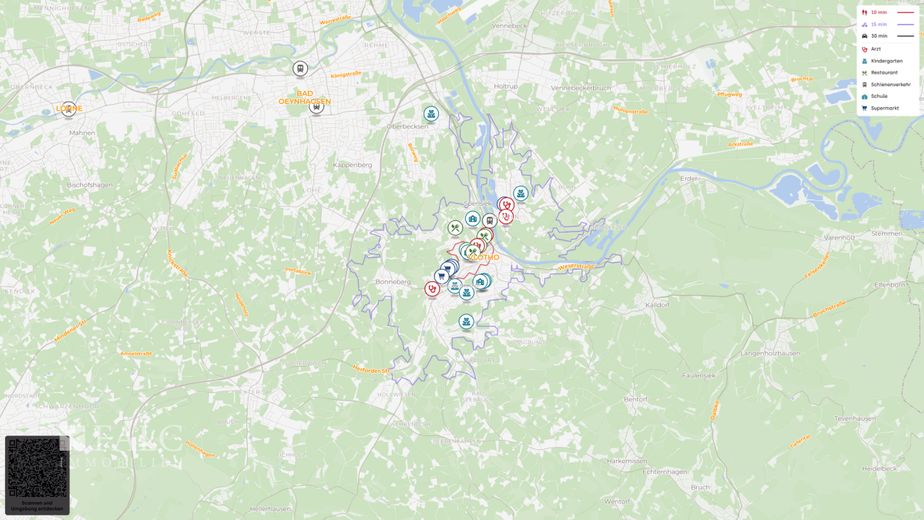 Vlotho ! Haus mit Fernblick für die große Familie ! – Site plan (macro)