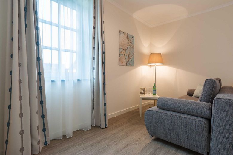 Gepflegte Ferienwohnung *nur 200m zum Strand* – Schlafzimmer klein