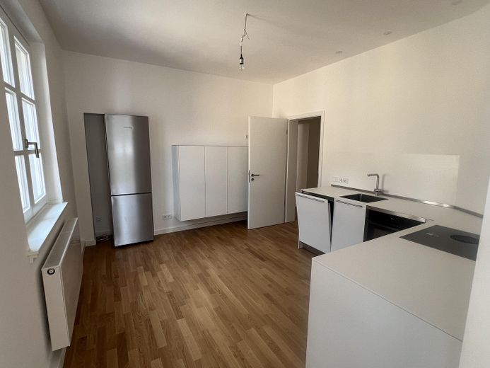 Helle 3 Zimmer Wohnung in der Carlstadt – Küche