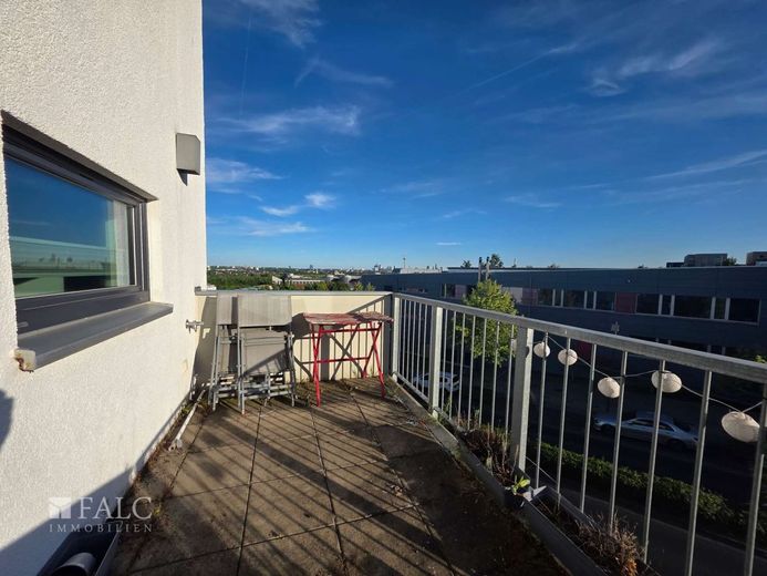 Urbanes Wohnen mit Skylineblick - modernes Wohnen am Frankfurter Riedberg – Süd-West-Balkon