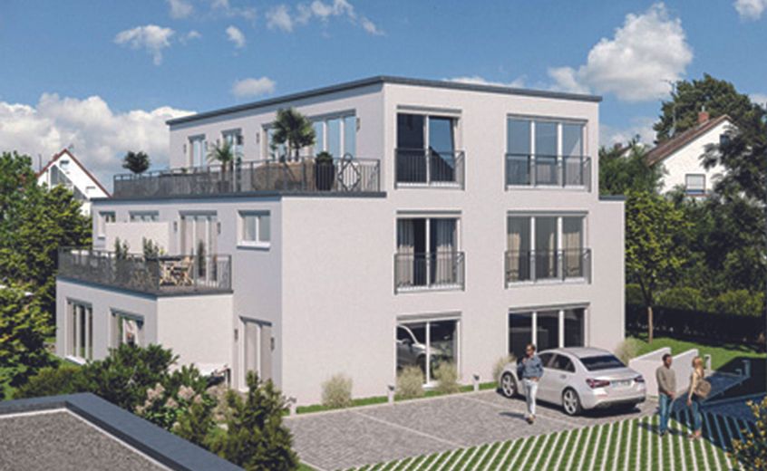 Einzigartiges LUXUS Penthouse im Herzen Gersthofen´s – Luxus Penthouse Ostseite