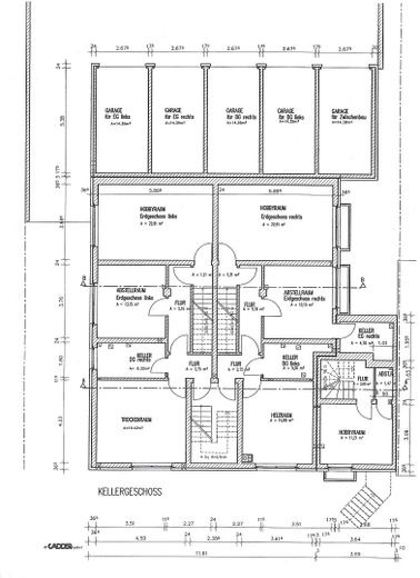 Zeichnung Haus_Untergeschoss