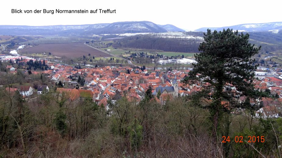 Treffurt von oben