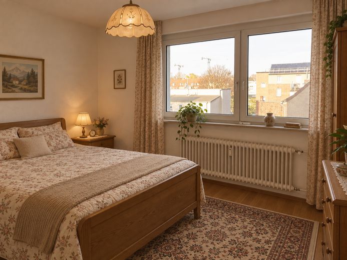 Kapitalanlage mit Zukunft – Eigentumswohnung in gefragter Lage von Köln-Ehrenfeld – Schlafzimmer