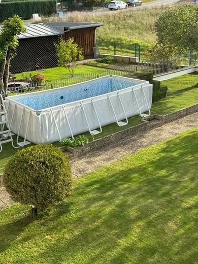 Schöner Wohnen war gestern - heute ist schöner leben - mit Pool, Sauna, ELW mögl! Ein Traumhaus! – 11 Pool Rückseite