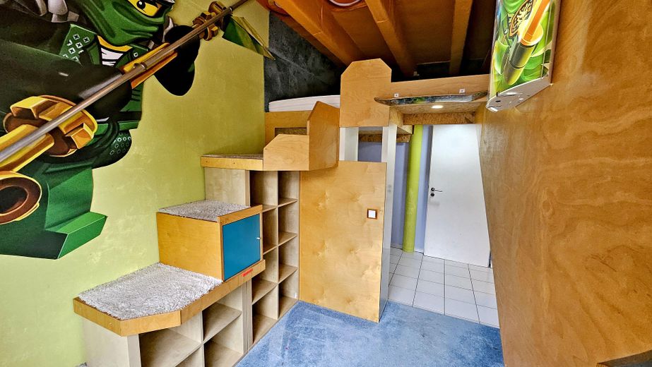 Barrierefreier Bungalow · ca. 190 m² nutzbare Fläche · ruhige Wohnlage · vielseitiges Wohnkonzept – Kinderzimmer EG (Zimmer 2)