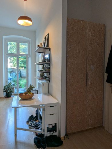 Düsseldorf-Eller’de kendine ait terası ve bahçesi bulunan büyüleyici 1 odalı eski yapı dairesi – Küche 04