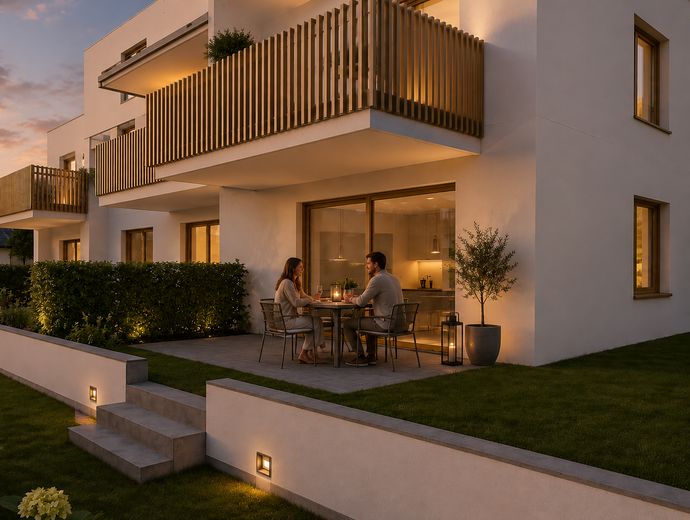 Neubau WHG 2.1 - M7/2 - Erdgeschoss - 81m² – Visualisierung