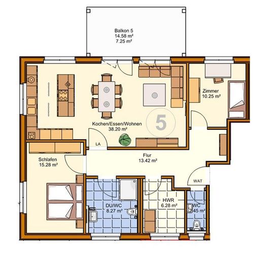 Erstbezug: 101m² Neubau mit Einbauküche, Haustiere willkommen, Balkon, 2 Stellplätze – Foto 14