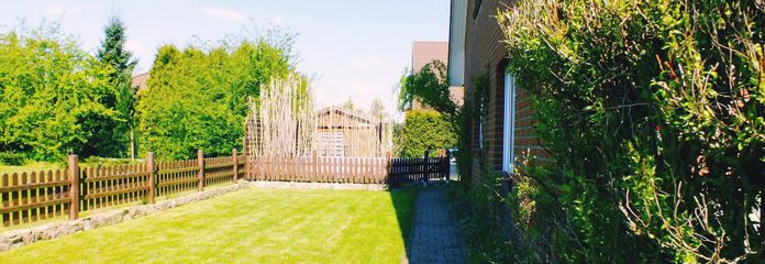 Gartenfläche Westseite