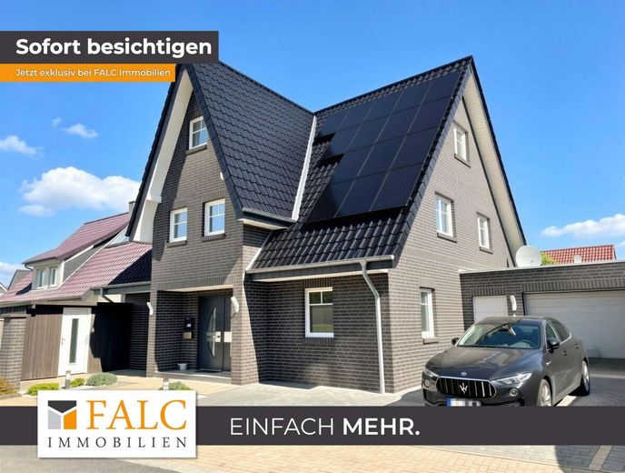 Elegantes Einfamilienhaus mit großzügigem Wohnambiente, Sauna und PV-Anlage – Titelbild
