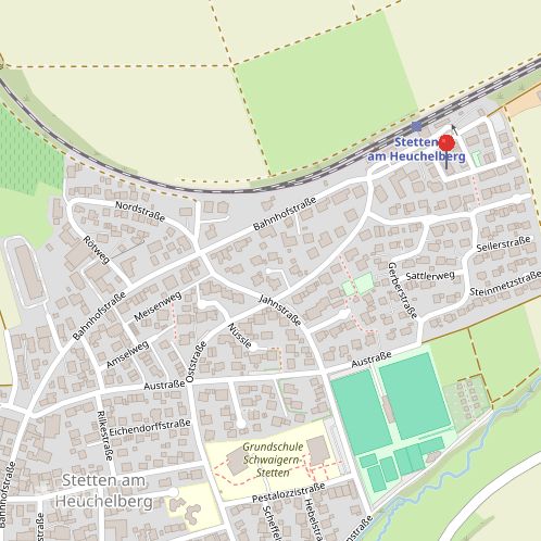 Mit Blick zu den Rebhängen am Heuchelberg - FALC Immobilien Heilbronn – Lage